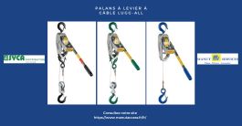 Palan à levier à câble Lug-All